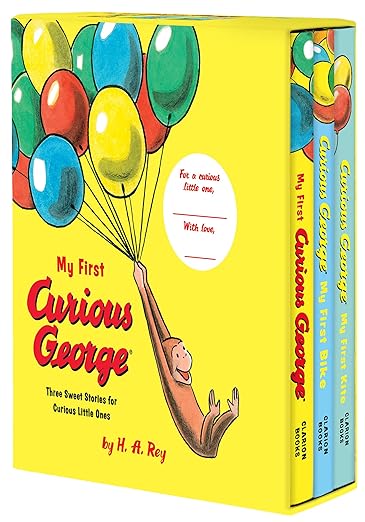 My First Curious George 3 Book Box
