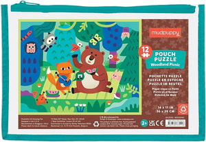 Woodland Picnic 12 Piece Pouch Puzzle