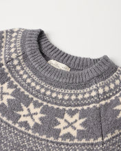 Load image into Gallery viewer, Fair Isle Sweater Slate
