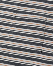 Load image into Gallery viewer, Relaxed Long Sleeve Tee Blue Stripe

