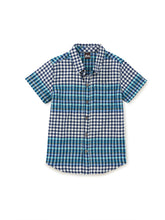 Load image into Gallery viewer, Plaid Button Up Woven Shirt
