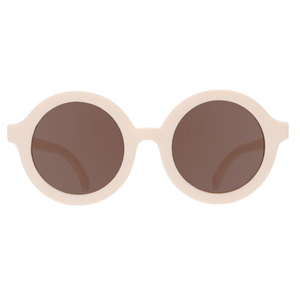 Euro Round Sweet Cream Sunglasses