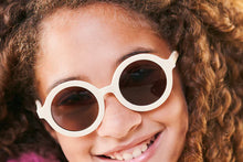 Load image into Gallery viewer, Euro Round Sweet Cream Sunglasses
