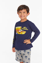 Load image into Gallery viewer, The Beatles Yellow Submarine Long Sleeve Tee - Sapphire
