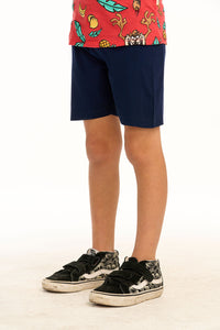 Avalon-G Navy Shorts