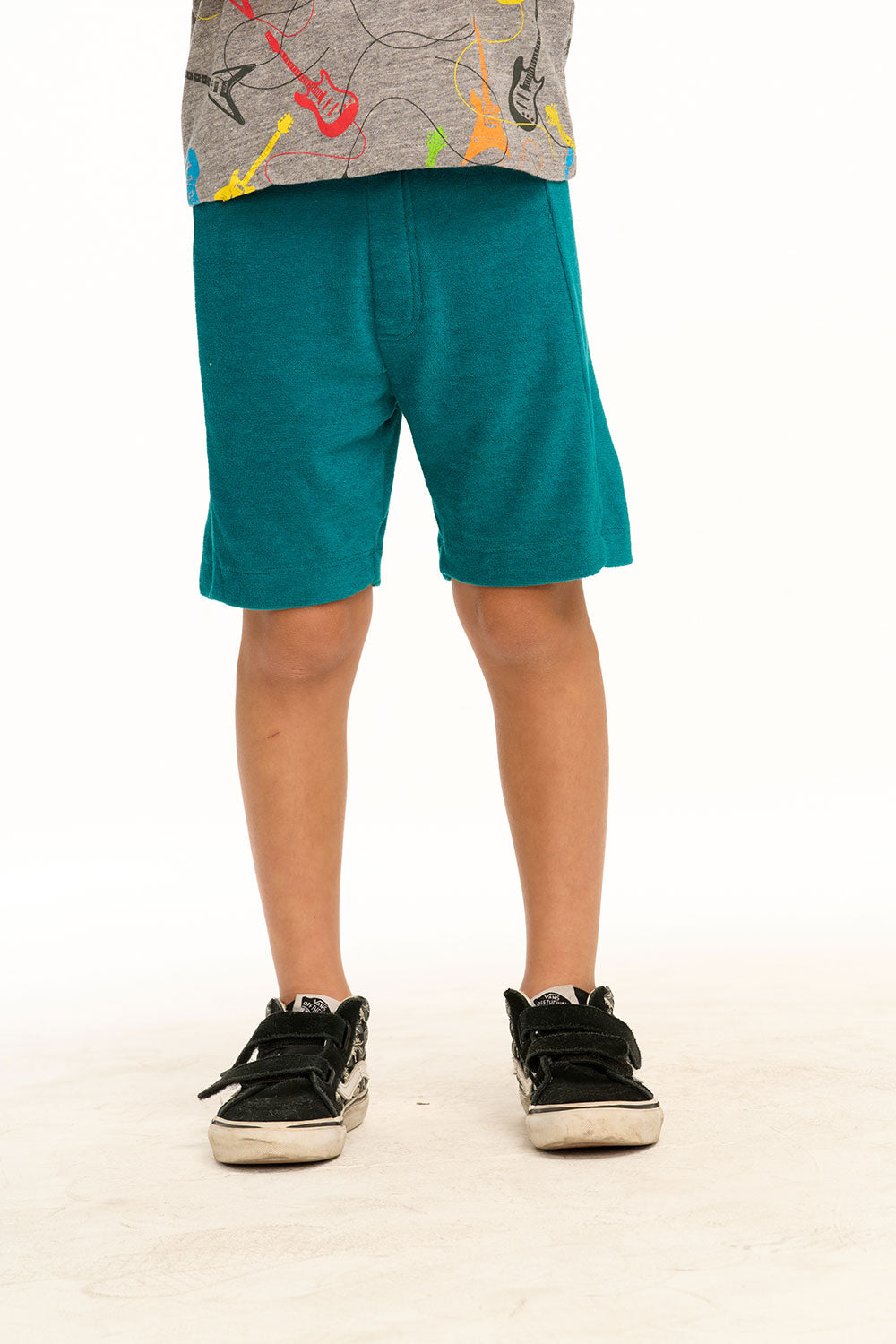 Terry Cloth Shorts - Lake Green