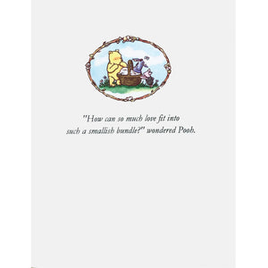 Winnie Pooh Baby Card
