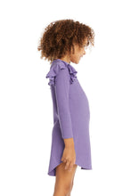 Load image into Gallery viewer, Veronica Long Sleeve Dress Purple
