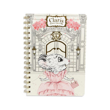 Load image into Gallery viewer, Claris The Chicest Mouse In Paris - Spiral Notebook
