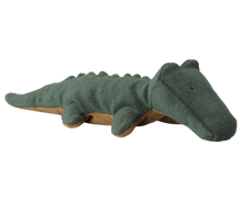 Load image into Gallery viewer, Safari Friends, Crocodile. Small - Forest Green
