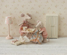 Load image into Gallery viewer, Princess Dress for Big Sister Mouse in a bedroom play scene
