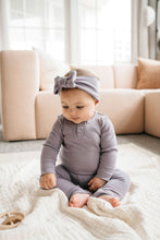 Load image into Gallery viewer, Organic Cotton Modal Long Sleeve Bodysuit - Daisy
