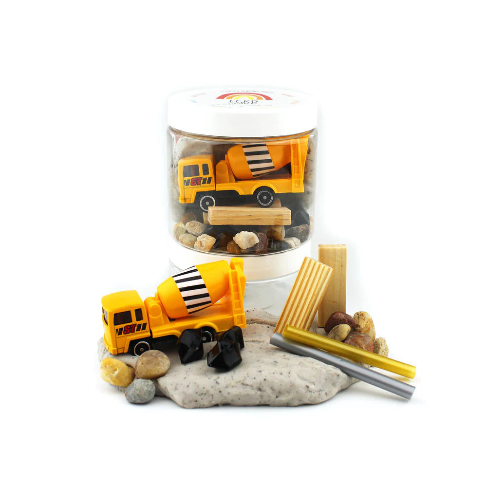 Construction (Cookie ‘N Cream)  Play Dough-To-Go Kit - Scented