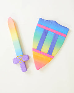 Soft Shield For Kids Knight Costume - Natural Silk
