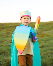 Load image into Gallery viewer, Soft Shield For Kids Knight Costume - Natural Silk
