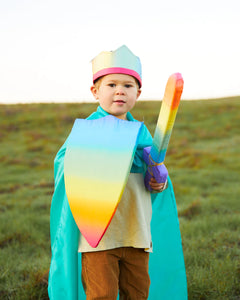 Soft Shield For Kids Knight Costume - Natural Silk