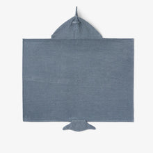 Load image into Gallery viewer, Shark Slate Blue Bath Wrap
