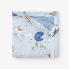 Load image into Gallery viewer, Magical Adventure Muslin Security Blanket 20x20
