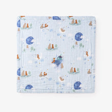 Load image into Gallery viewer, Magical Adventure Muslin Security Blanket 20x20
