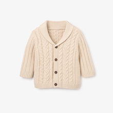 Load image into Gallery viewer, Rainy Day V-Neck Horseshoe Cable Cardigan
