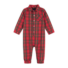 Load image into Gallery viewer, Holiday Red Plaid Romper
