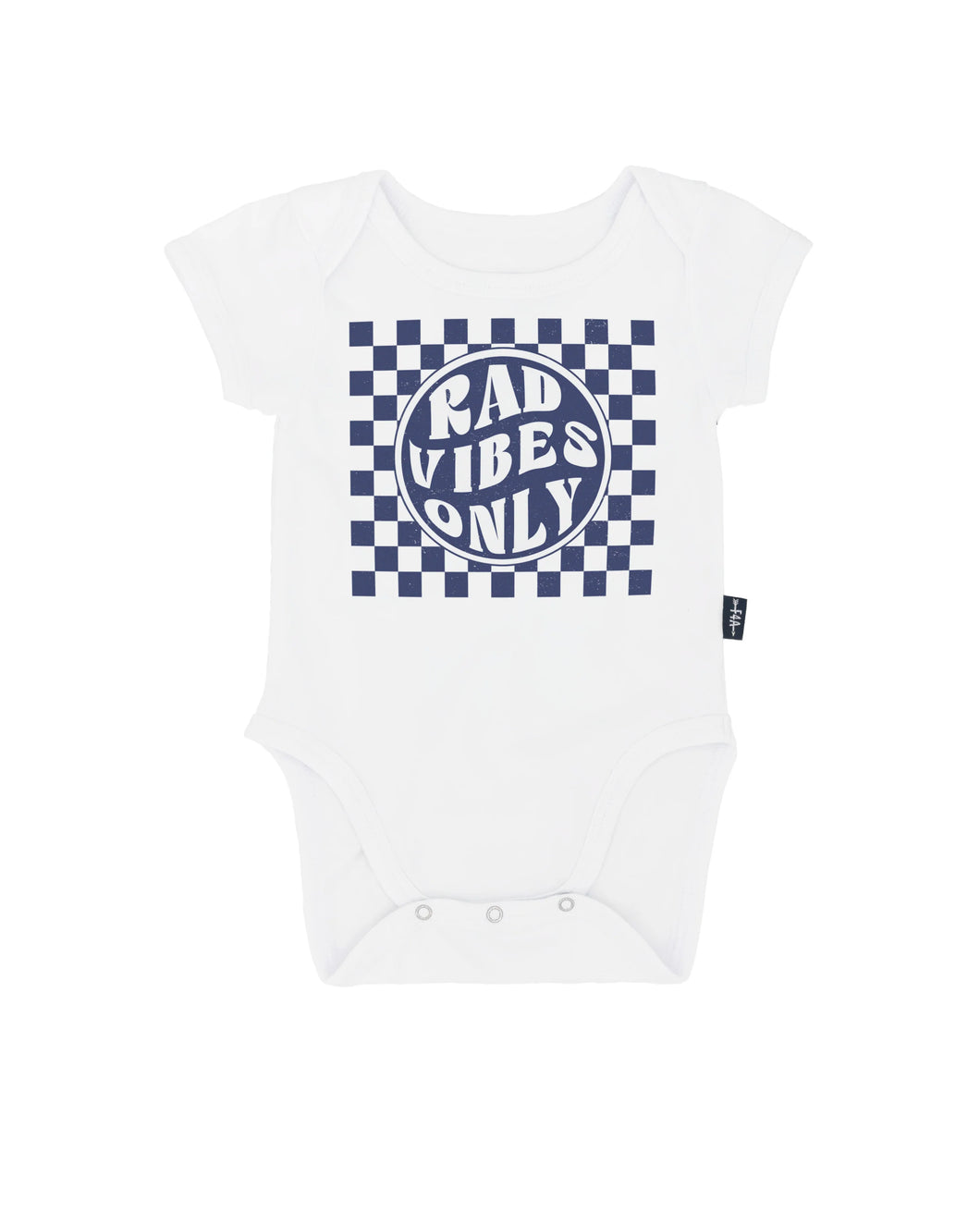 Rad Vibes One-Piece - White