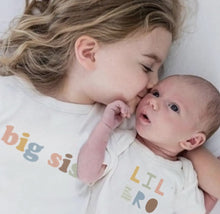 Load image into Gallery viewer, Baby Graphic Organic Bodysuit - Lil Bro Desert Bloom
