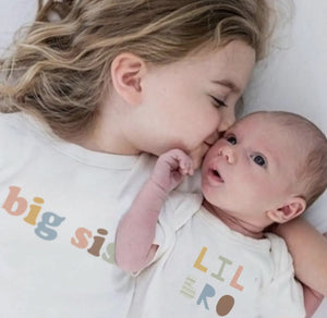 Baby Graphic Organic Bodysuit - Lil Bro Desert Bloom