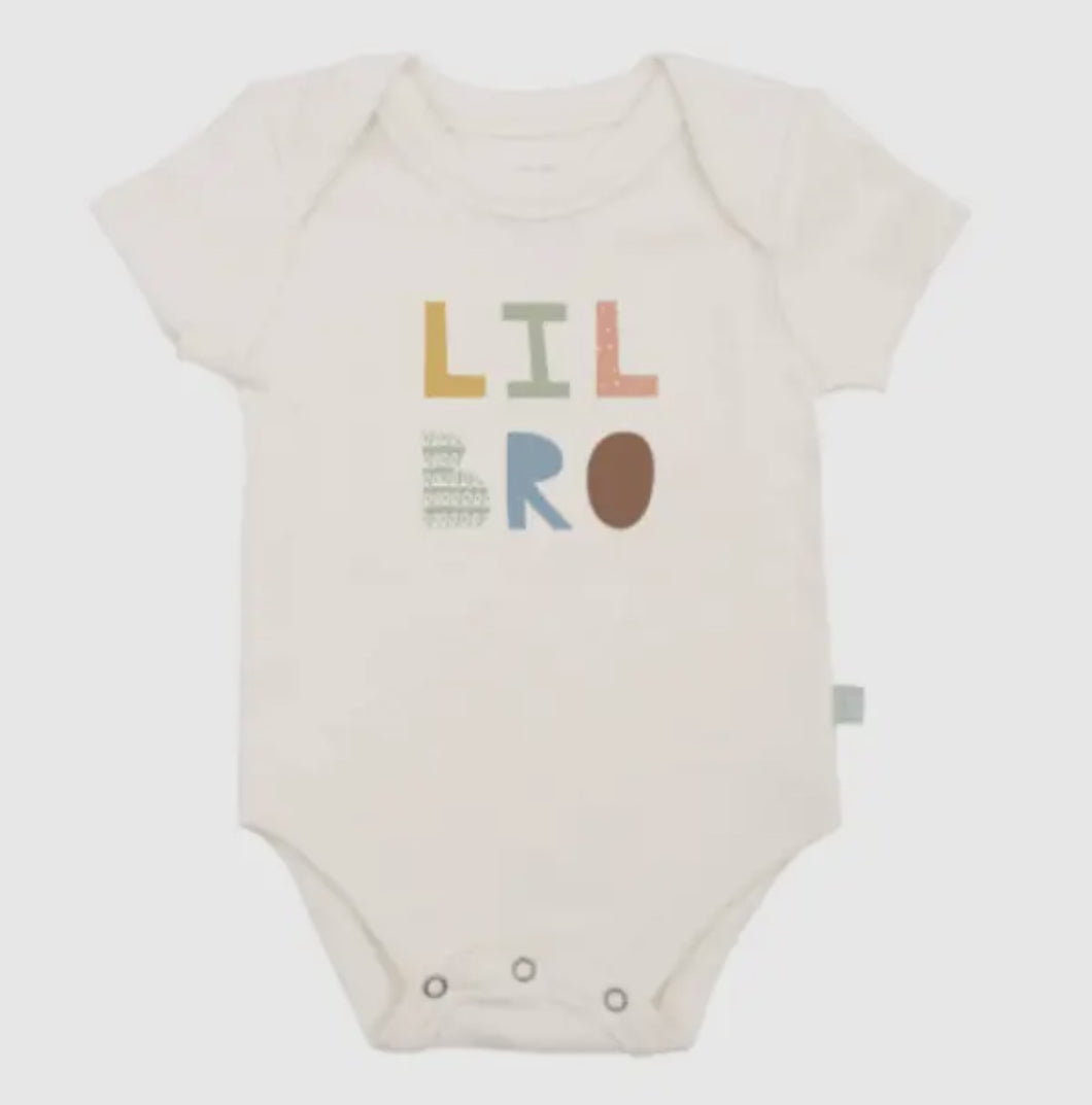 Baby Graphic Organic Bodysuit - Lil Bro Desert Bloom
