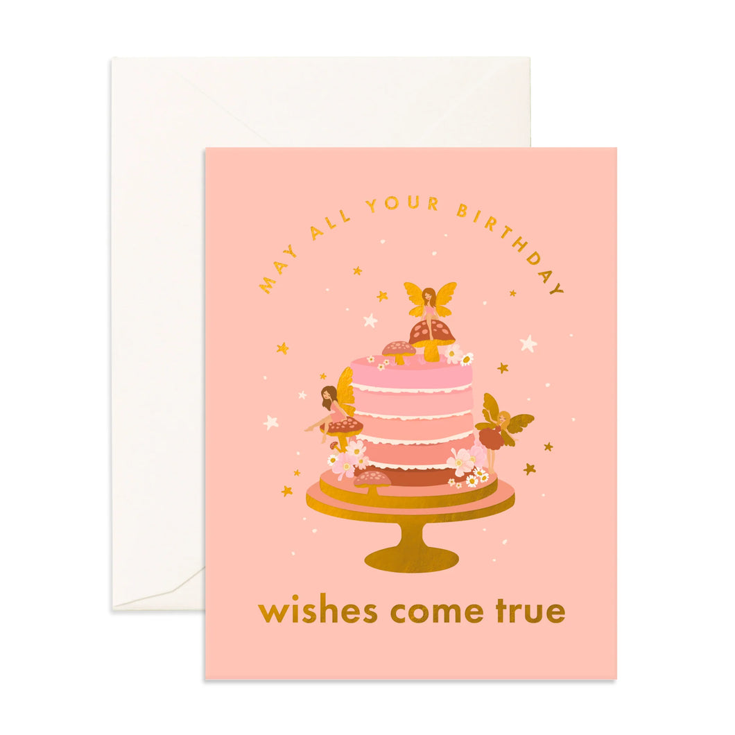 Birthday Fairies Greeting Card