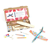 Load image into Gallery viewer, Plane Craft Kit Activity Box
