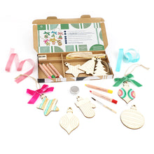 Load image into Gallery viewer, Christmas Glitter Decorations Craft Kit
