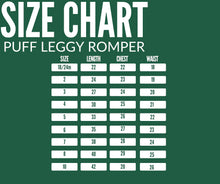 Load image into Gallery viewer, Puff Leggy Romper in Dreamy Meadows
