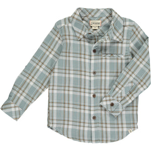 Atwood Woven Shirt - Blue/White Plaid