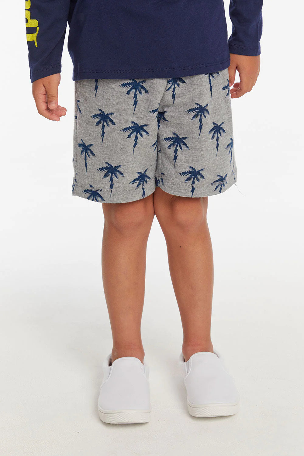 Grey Shorts - Lightning Palms
