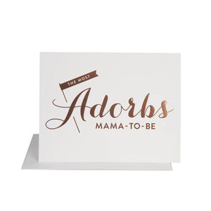 Th Most Adorbs Mama-To-Be Card