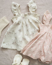 Load image into Gallery viewer, Smocked Jersey Dress - Swans
