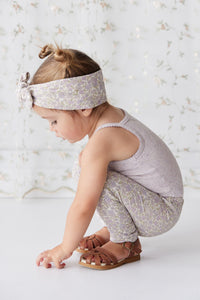 Organic Cotton Everyday Legging - Chloe Lavender