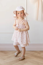 Load image into Gallery viewer, Organic Cotton Ellie Top - Petite Fleur Soft Peony
