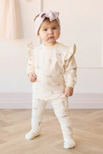 Load image into Gallery viewer, Organic Cotton Maple Sweatshirt - Playful Kittens Whisper White Large
