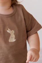 Load image into Gallery viewer, Pima Cotton Hunter Tee - Elk Garden Bunny
