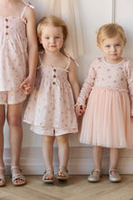 Load image into Gallery viewer, Organic Cotton Emelia Short - Petite Fleur Soft Peony

