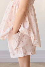 Load image into Gallery viewer, Organic Cotton Emelia Short - Petite Fleur Soft Peony
