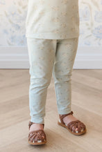 Load image into Gallery viewer, Organic Cotton Everyday Legging - Rose Floral Smoke
