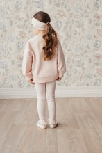 Load image into Gallery viewer, Organic Cotton Penny Sweater - Ballet Pink - Big Girl
