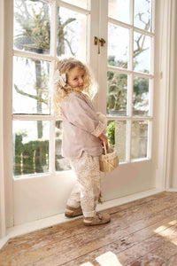 Organic Cotton Elodie Pant - Fifi Violet