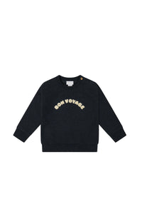 Organic Cotton Kit Sweatshirt - Onyx Marle