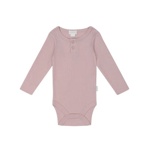 Organic Cotton L/S Bodysuit - Blossom