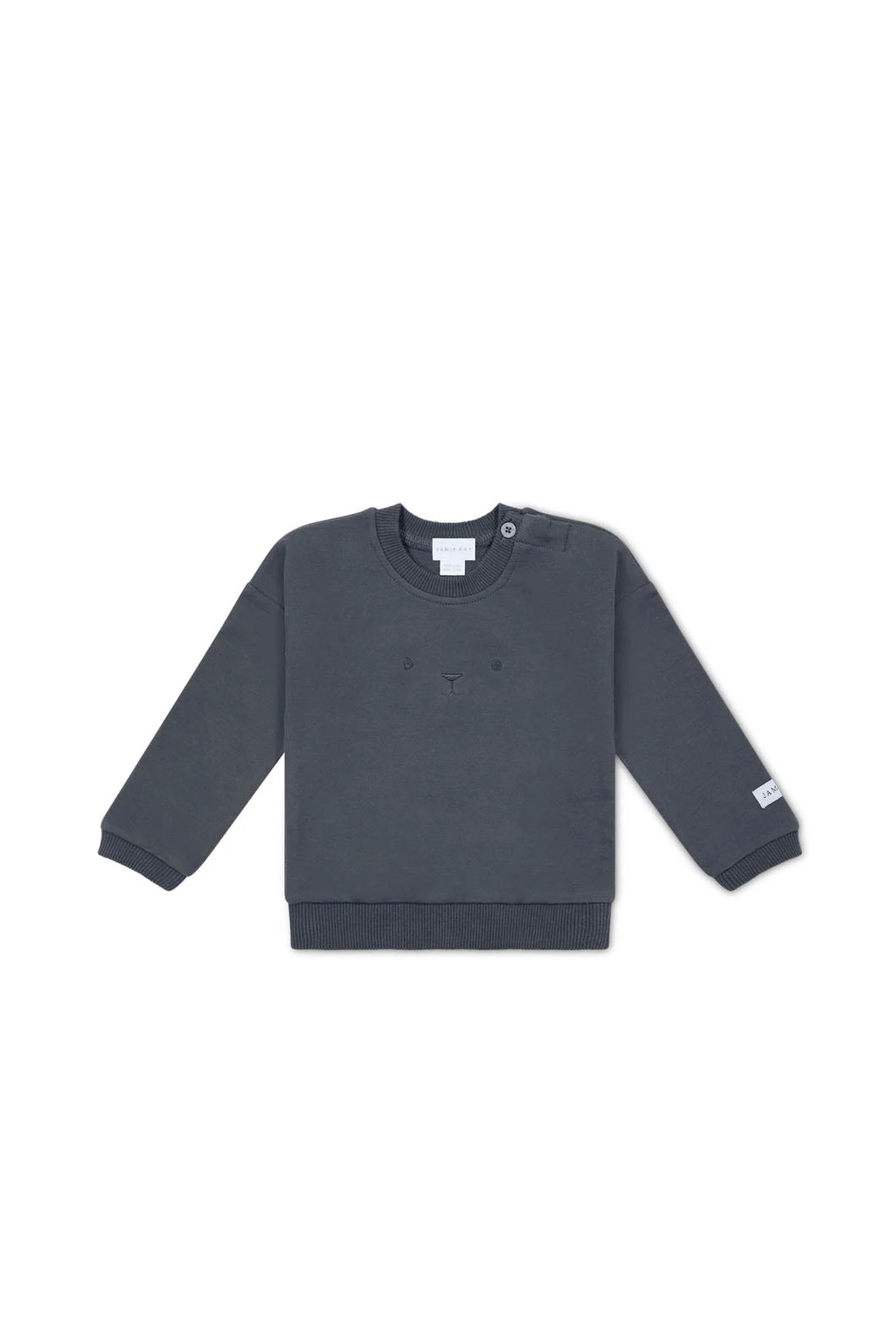 Organic Cotton Damien Sweatshirt - Arctic