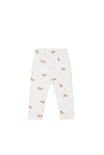 Load image into Gallery viewer, Organic Cotton Everyday Legging - Lenny Leopard Cloud

